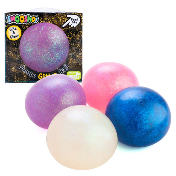 Jumbo Squishy Bubble Ball Glitter