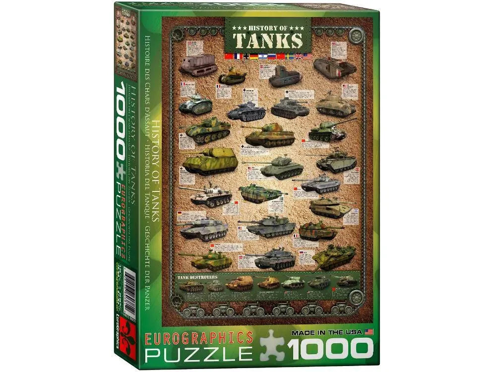 History of Tanks 1000pc - Eurographics