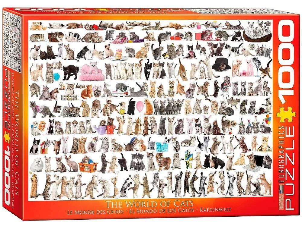 WORLD OF CATS 1000pc