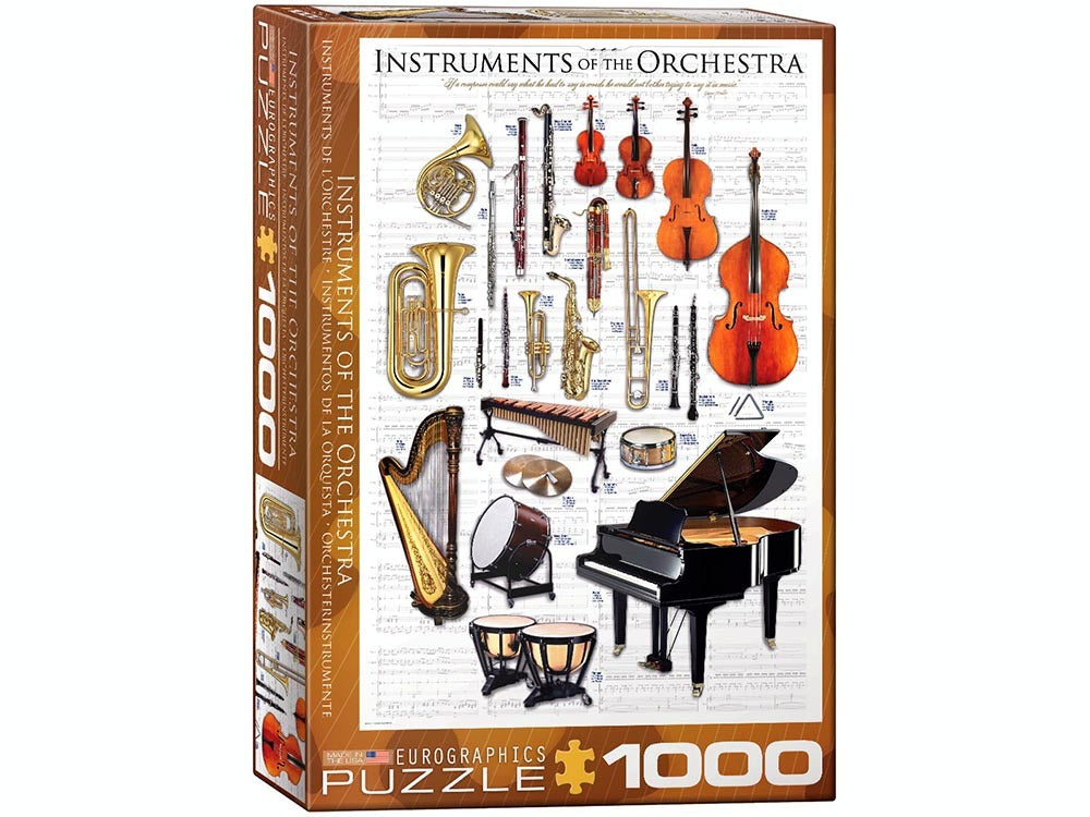 Orchestral Instruments 1000pc - Eurographics