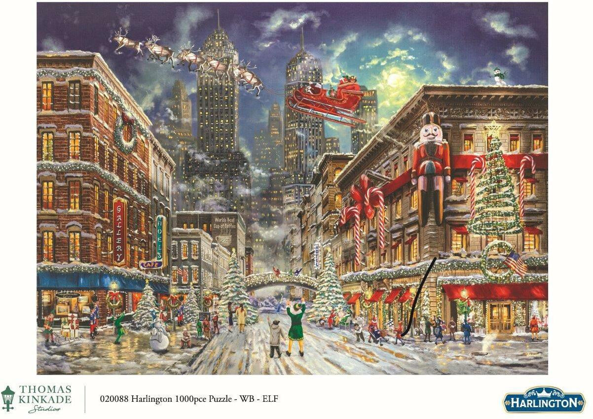 Elf 1000 pieces - Harlington Thomas Kinkade