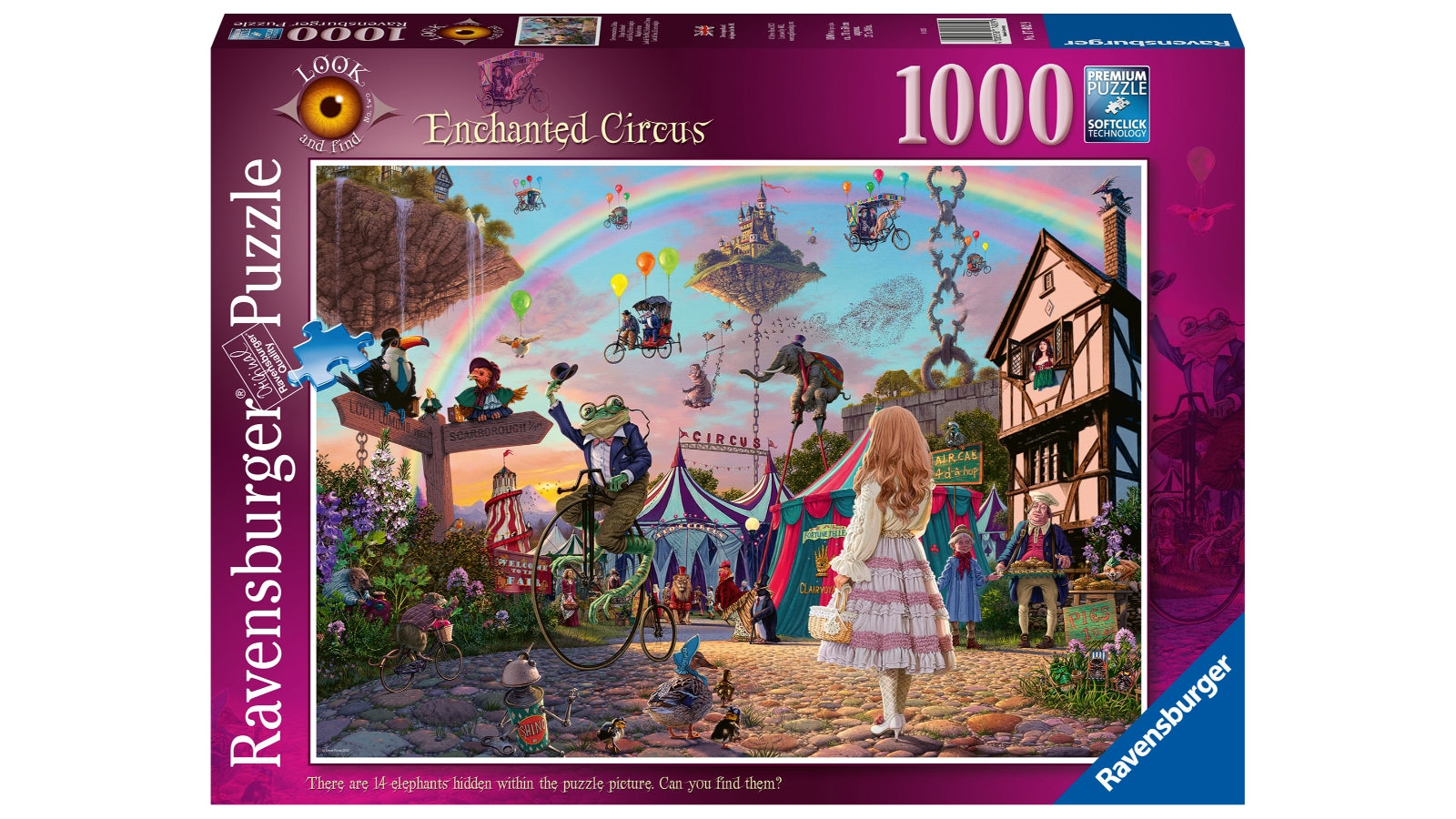 Enchanted Circus - Look and Find No 2 Puzzle 1000pc