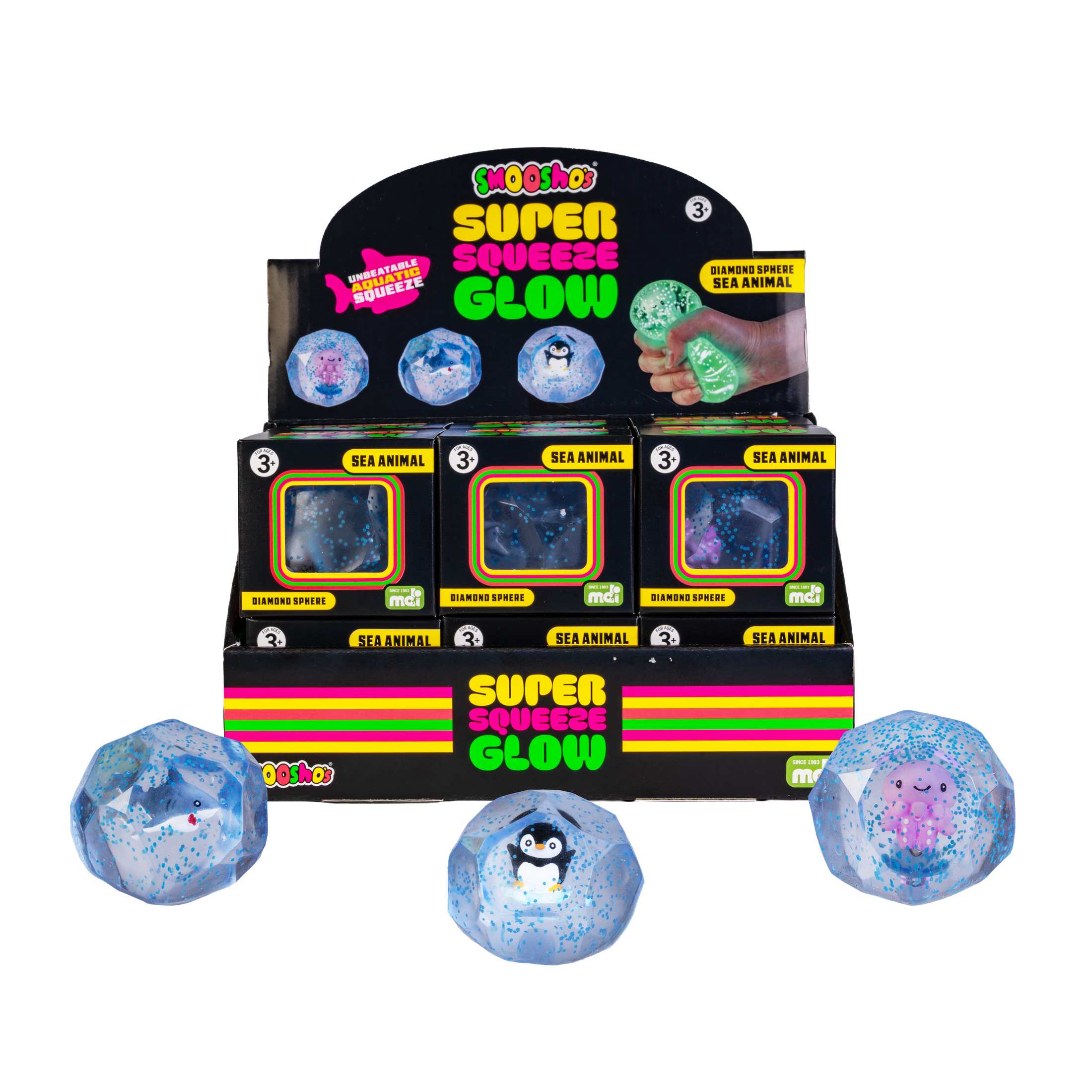 Sea Animal DIamond GID - Super Squeeze
