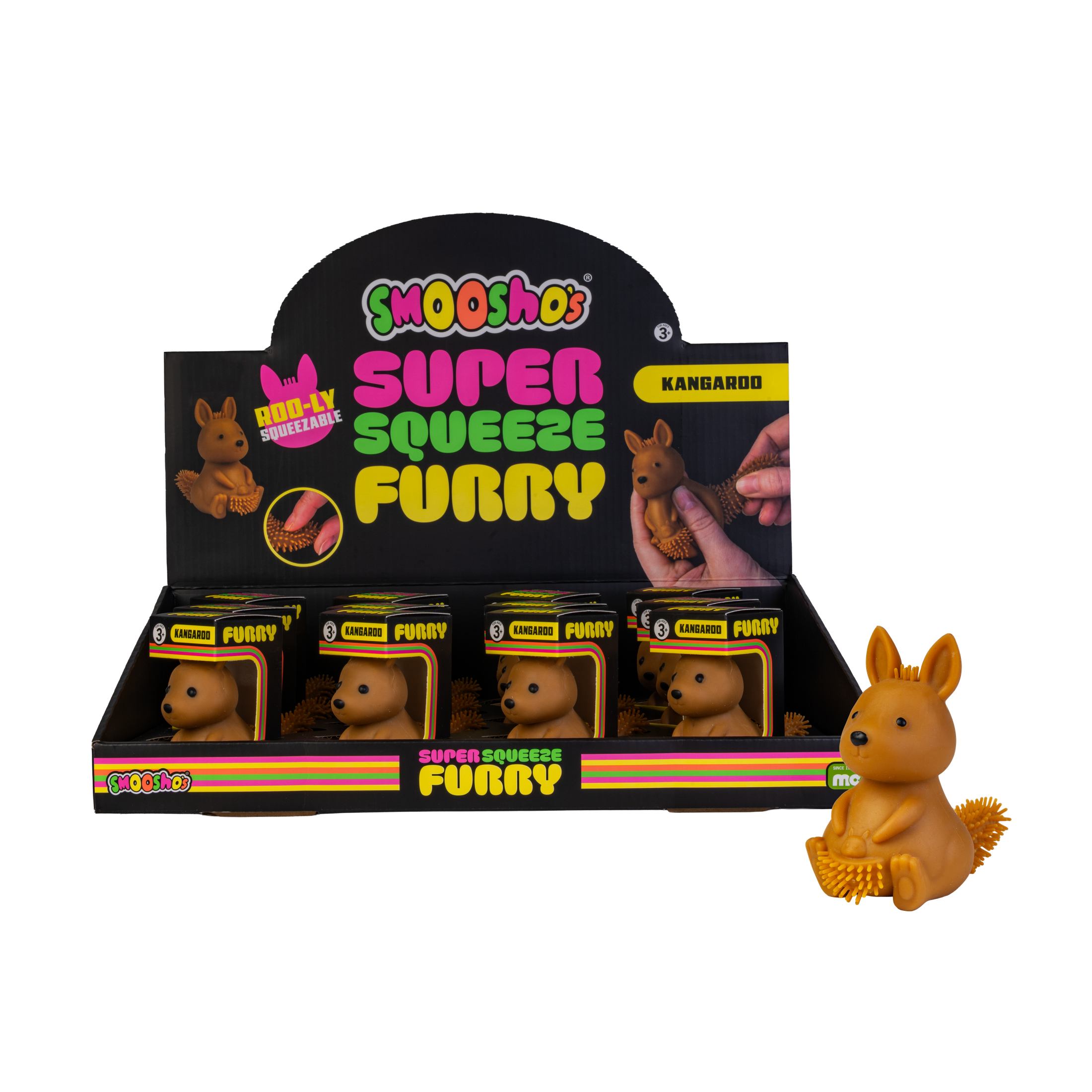 KANGAROO-SUPER SQUEEZE FURRY PAL