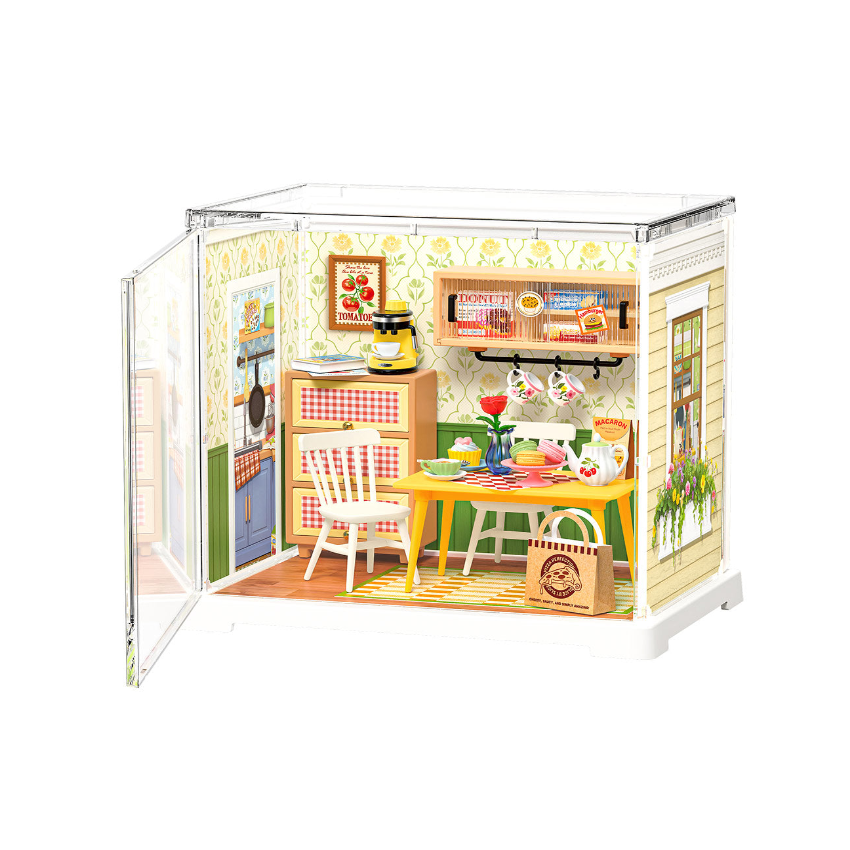 Floral Dining Room - Mini DIY Plastic Superstore