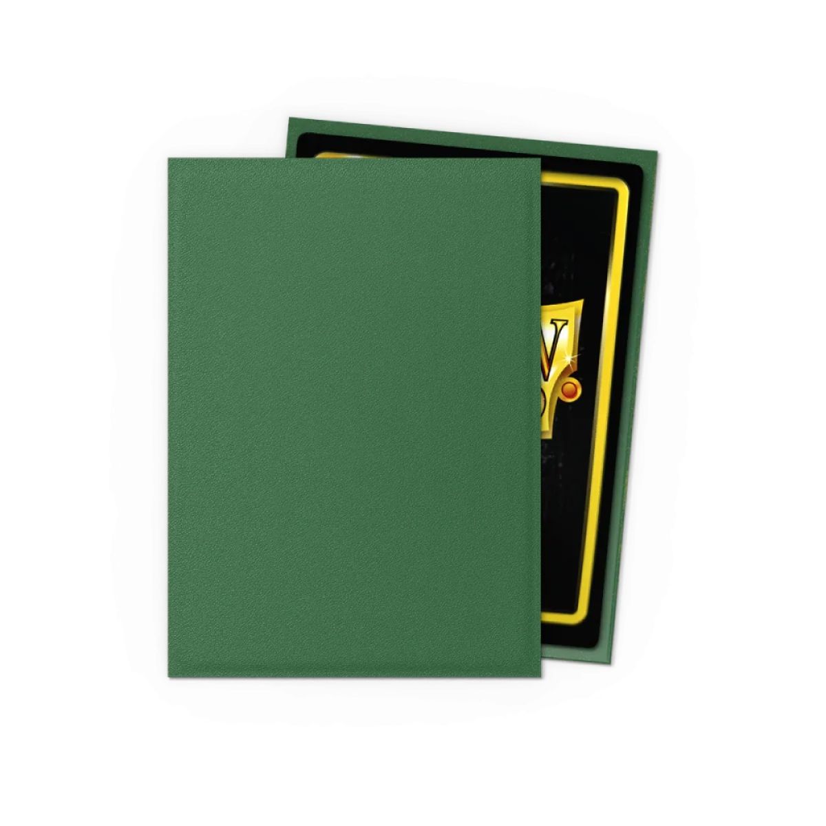63x88 Non-Glare Forest Green MATTE Sleeves - Dragon Shield - Box 100