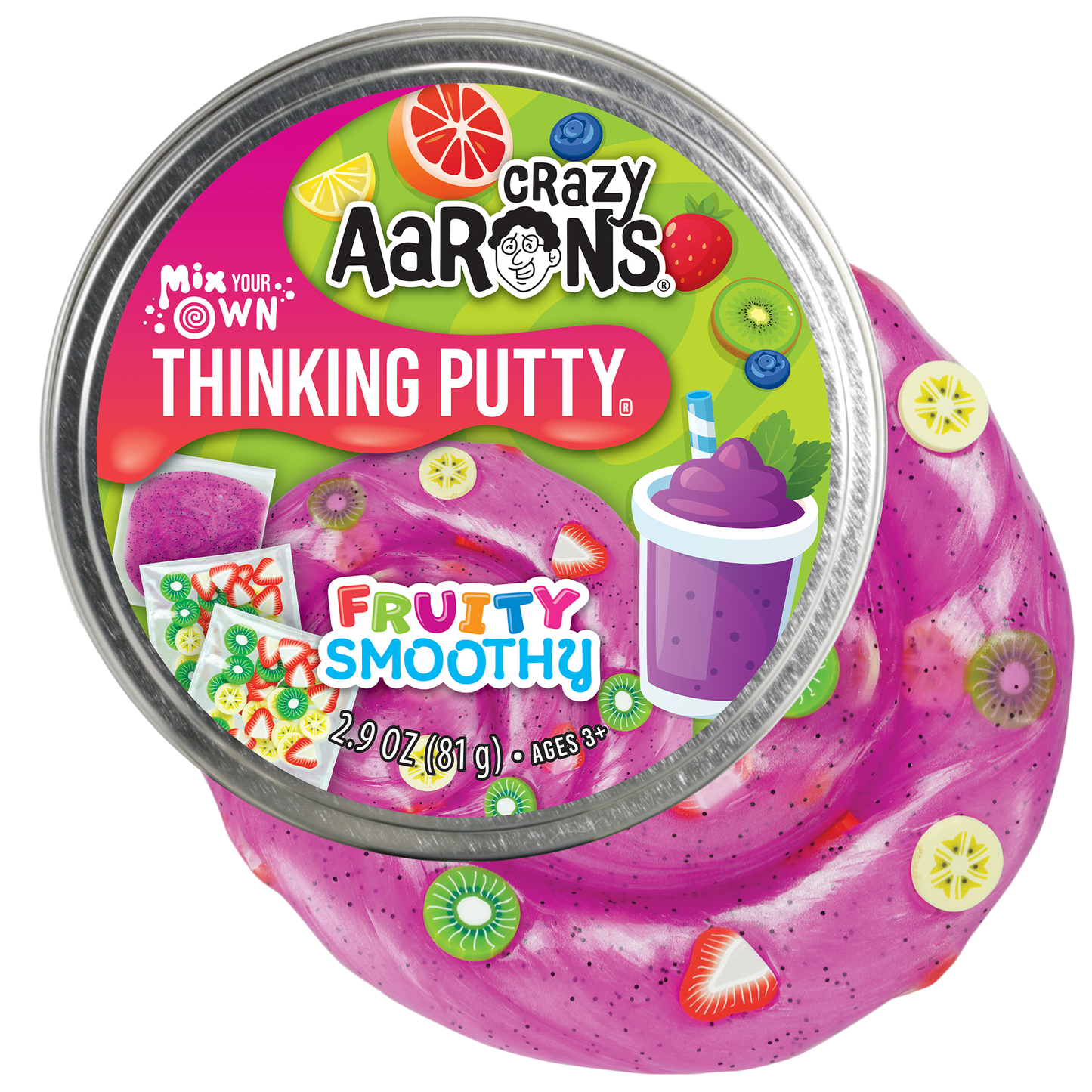 Fruity Smoothy MIX IT - Crazy Aaron's Putty 4inch