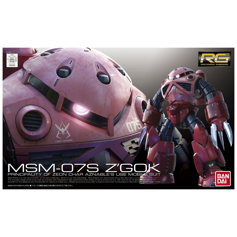 1:144 RG MSM-07S ZGOK CHAR CUSTOM