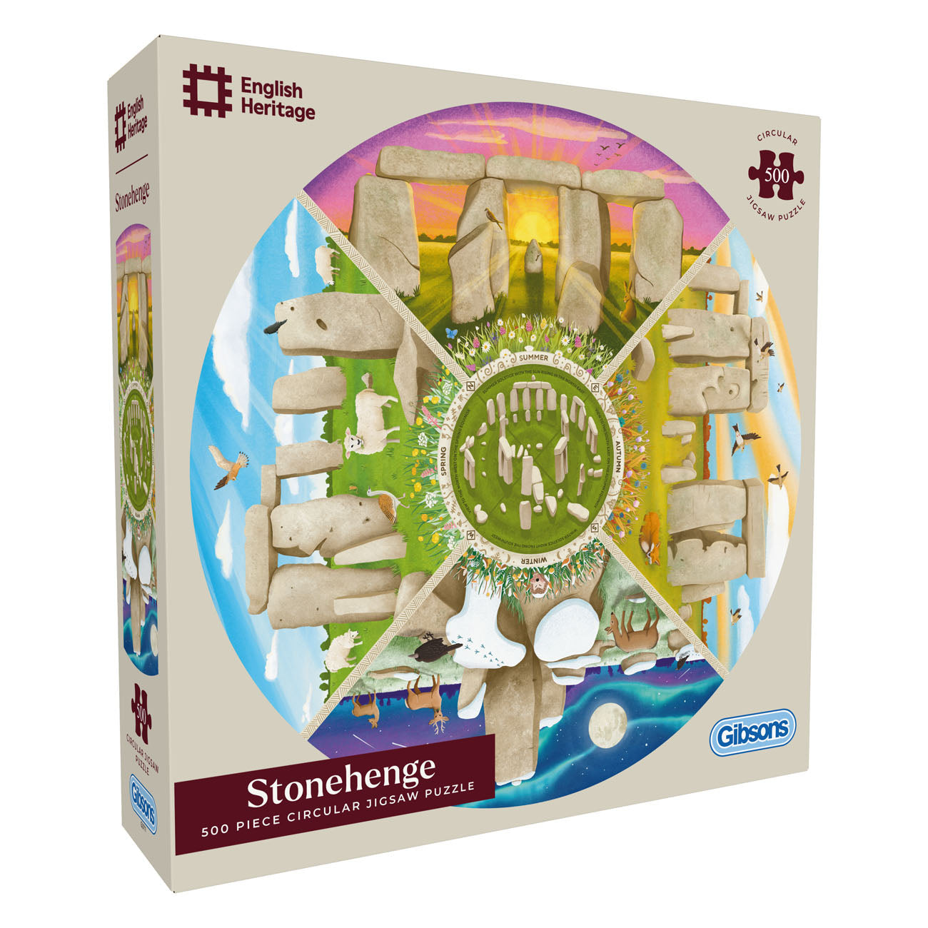 English Heritage - Stonehenge 500pc Gibson