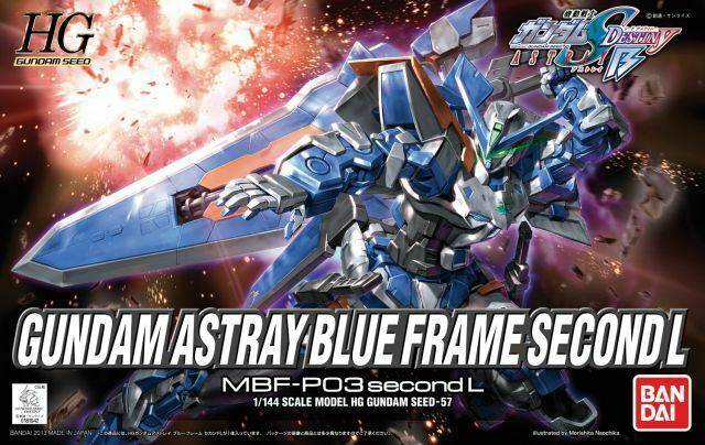HG 1:144 GUNDAM ASTRAY BLUE FRAME SECOND L