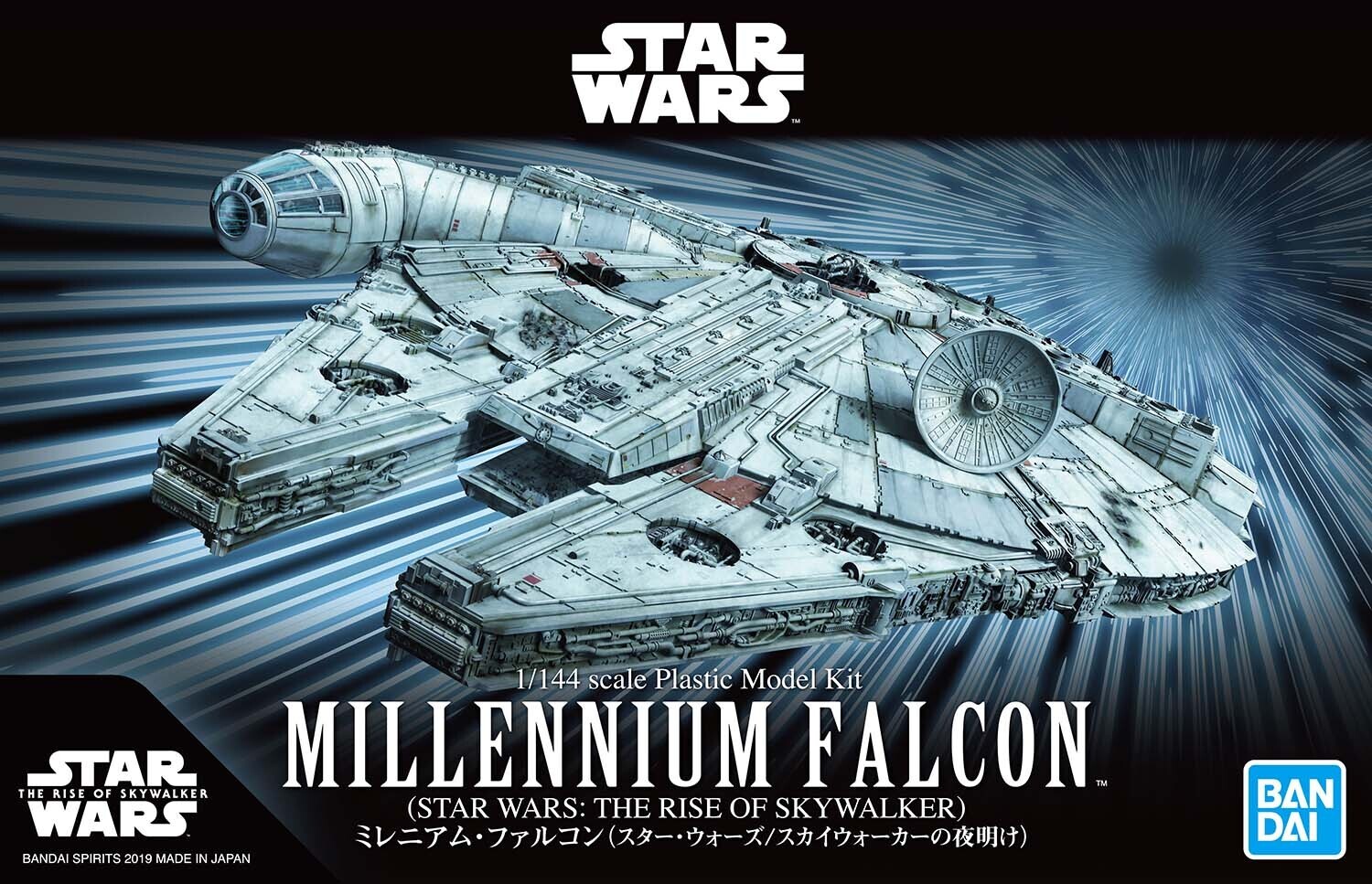 1:144 STAR WARS MILLENNIUM FALCON STAR WARS-THE RISE OF SKYWALKER