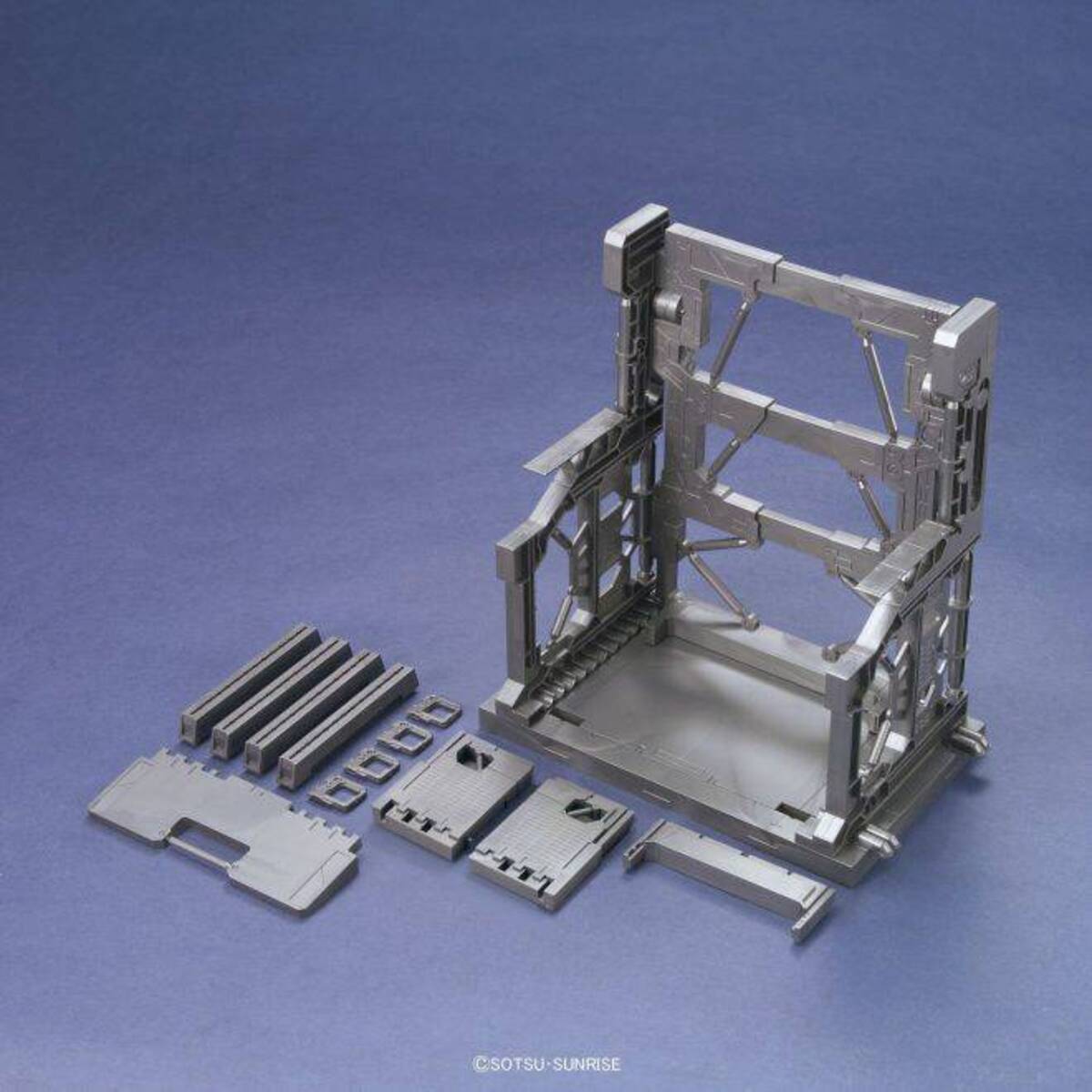 001 BUILDERS PARTS SYSTEM BASE (GUN METALLIC)