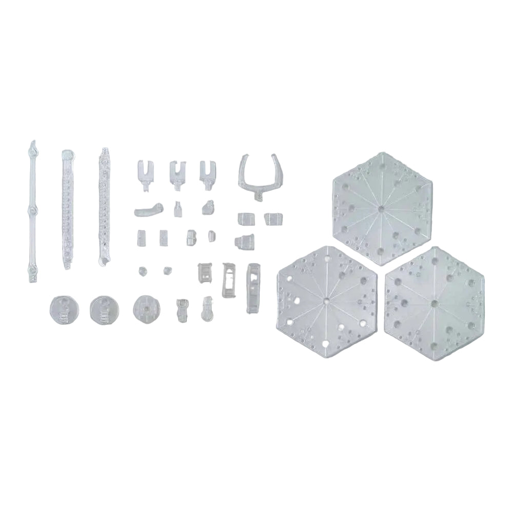 ACTION BASE 4 CLEAR:BLACK (3 Hexagon)
