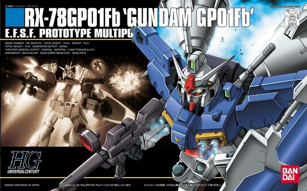 1/144 HGUC RX78 GP01Fb