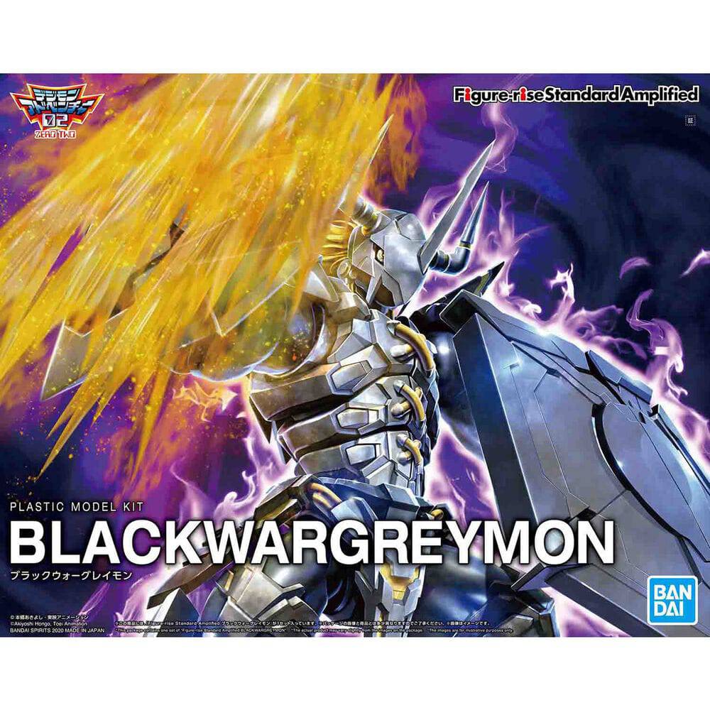 BLACKWARGREYMON Figure-rise Standard Amplified