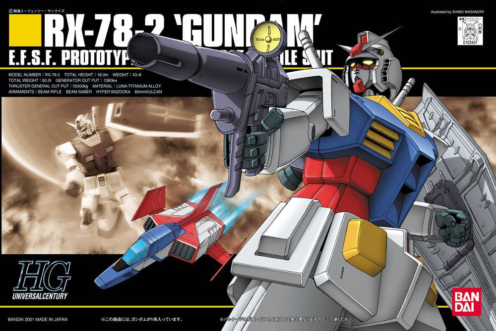 GUNDAM HGUC RX-78-2 1:144