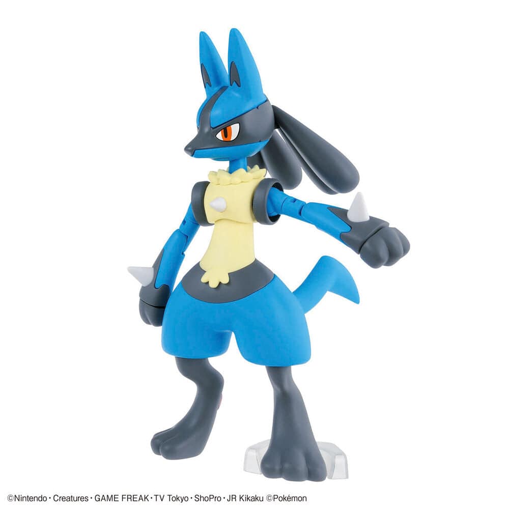 RIOLU and LUCARIO Pokemon Model Kit