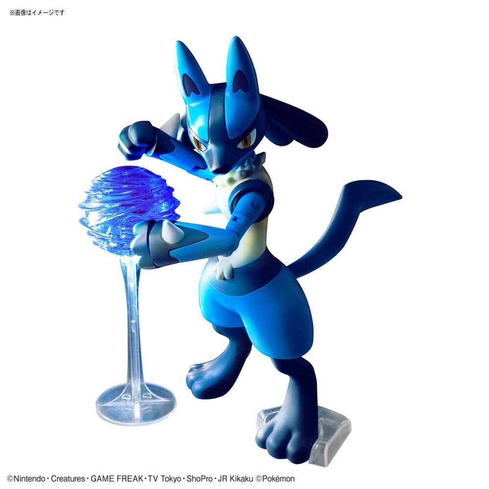 RIOLU and LUCARIO Pokemon Model Kit