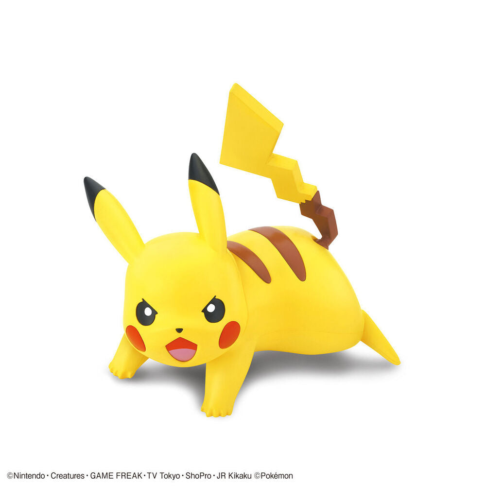 PIKACHUBATTLE POSE Pokemon Model Kit Quick!! 03