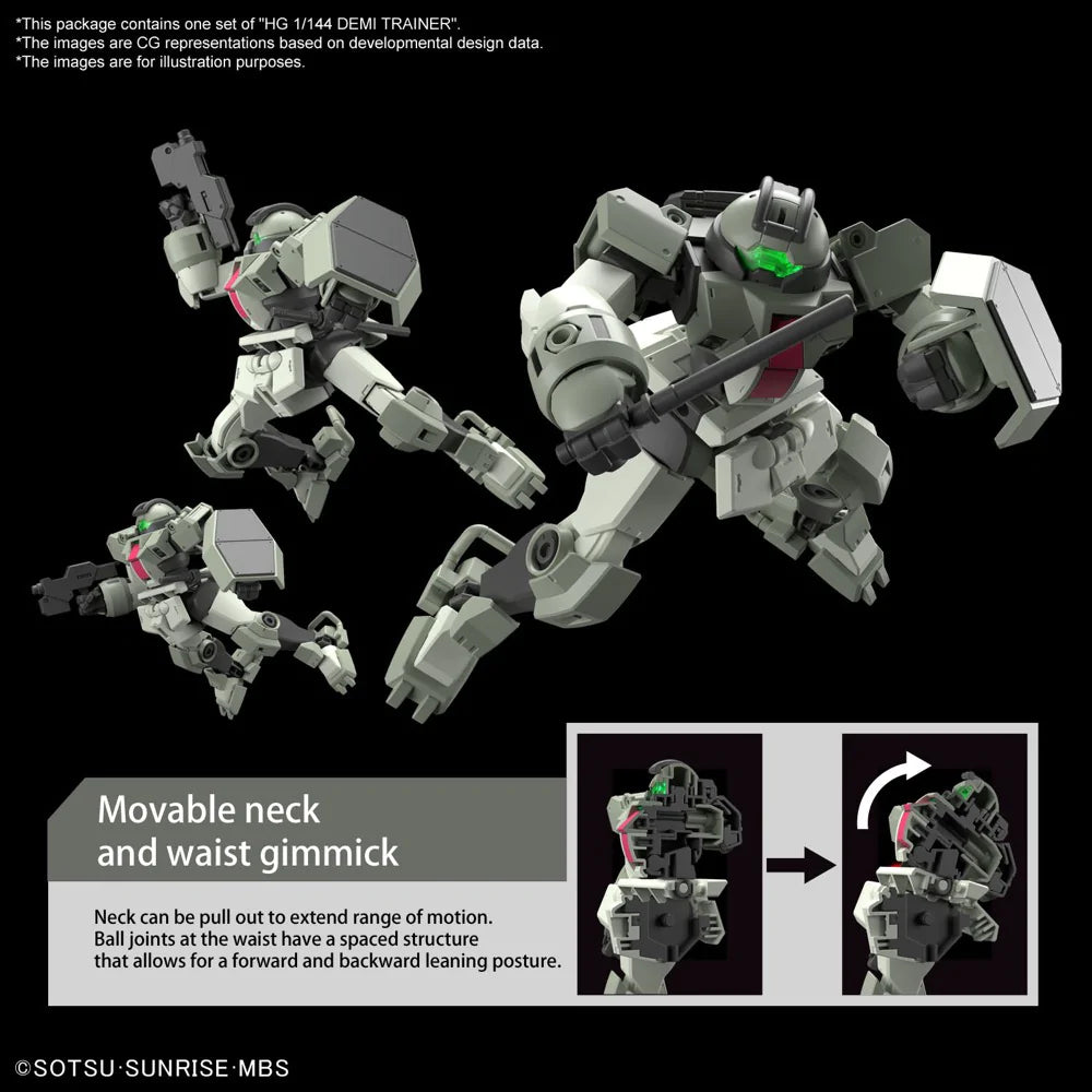 1:144 DEMI TRAINER HG