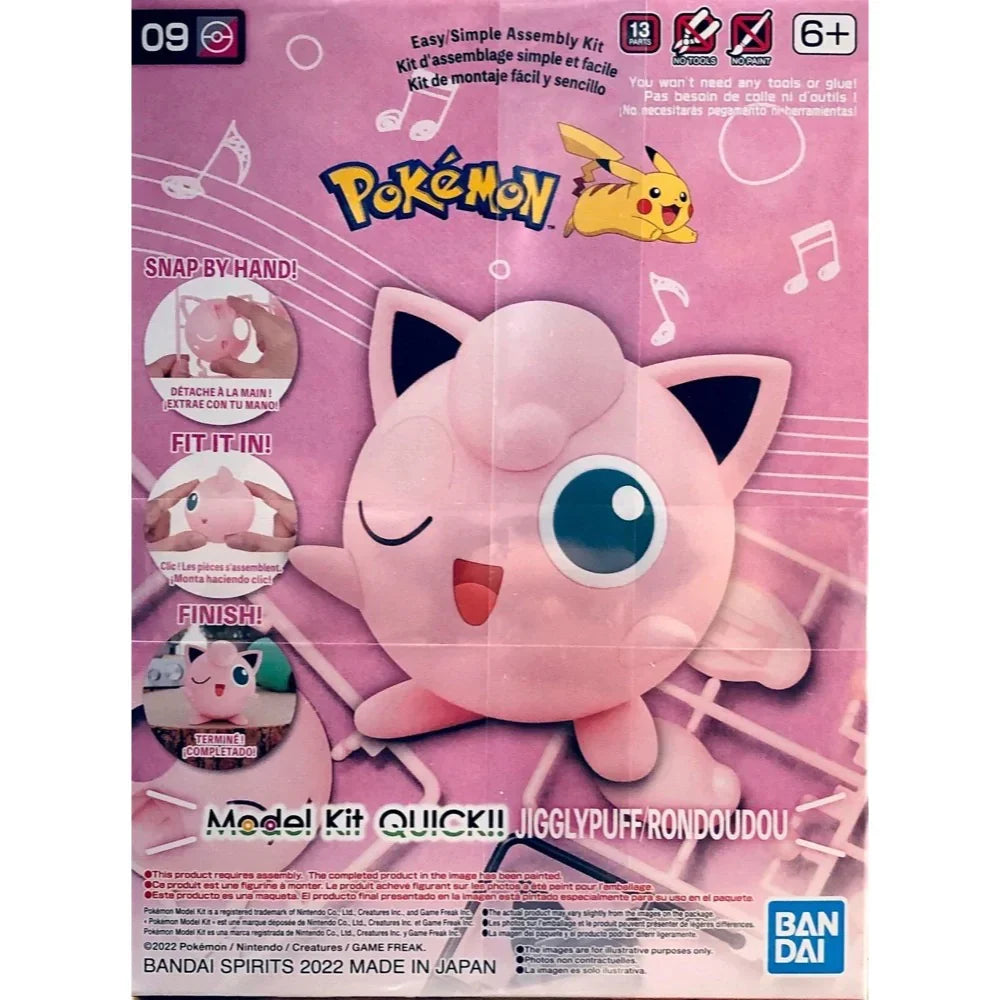 JIGGLYPUFF Pokemon Model Kit QUICK!! 09