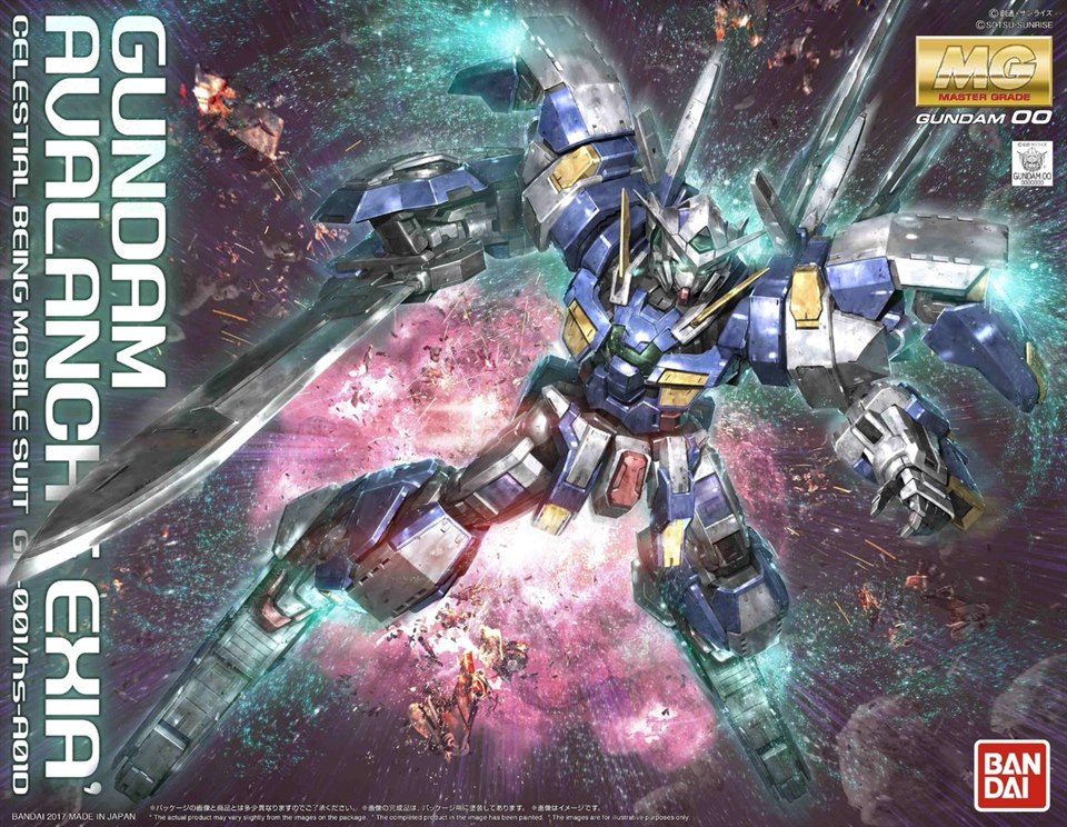 1/100 MG GUNDAM AVALANCHE EXIA