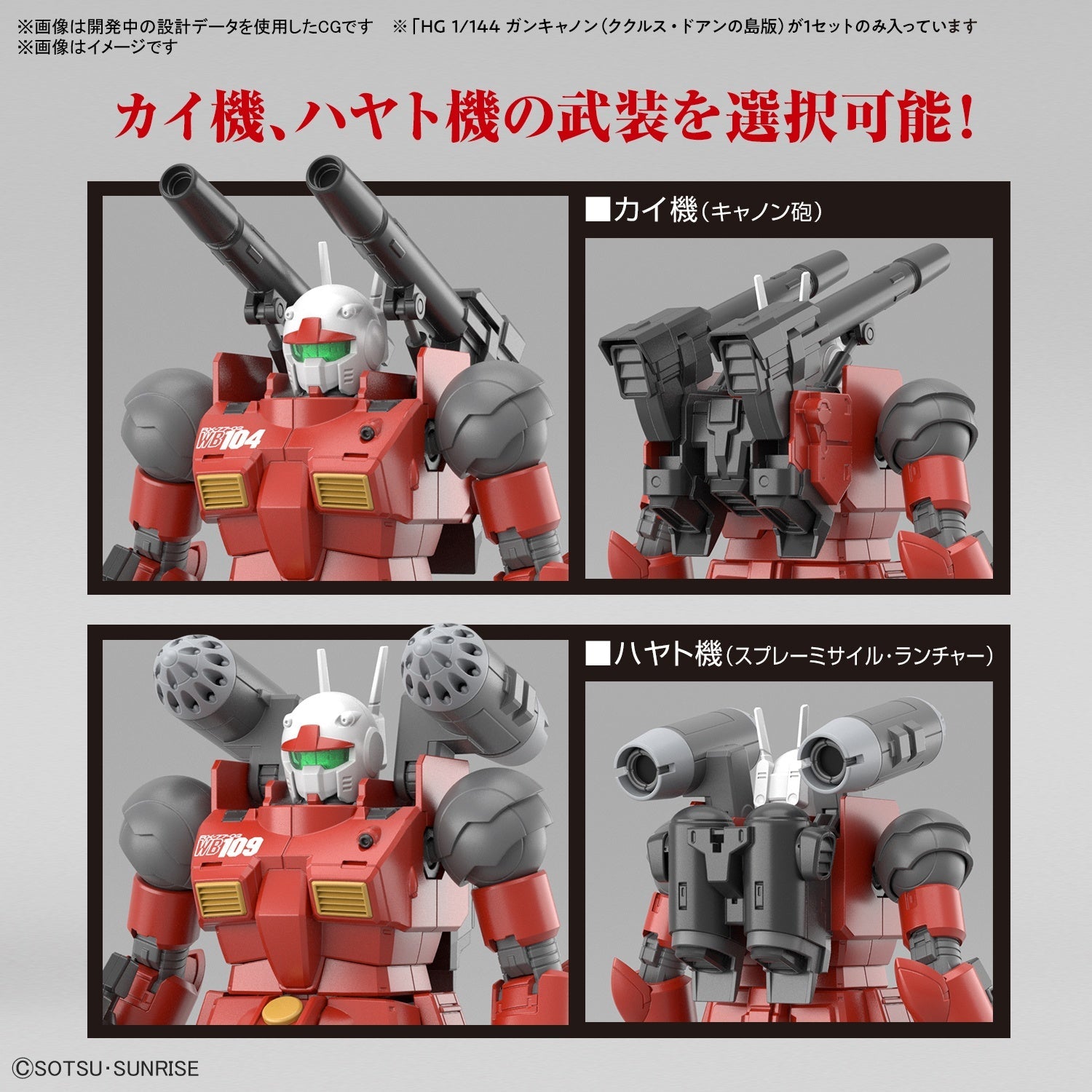 1:144 HG GUNCANNON (CUCURUZ DOANS ISLAND Ver.)