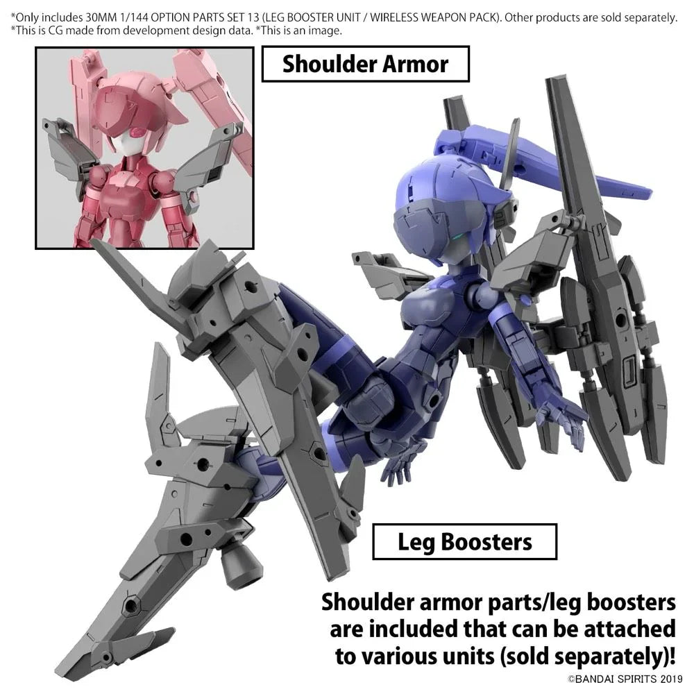 1:144 30MM (Leg Booster Unit : Wireless Weapon Pack)