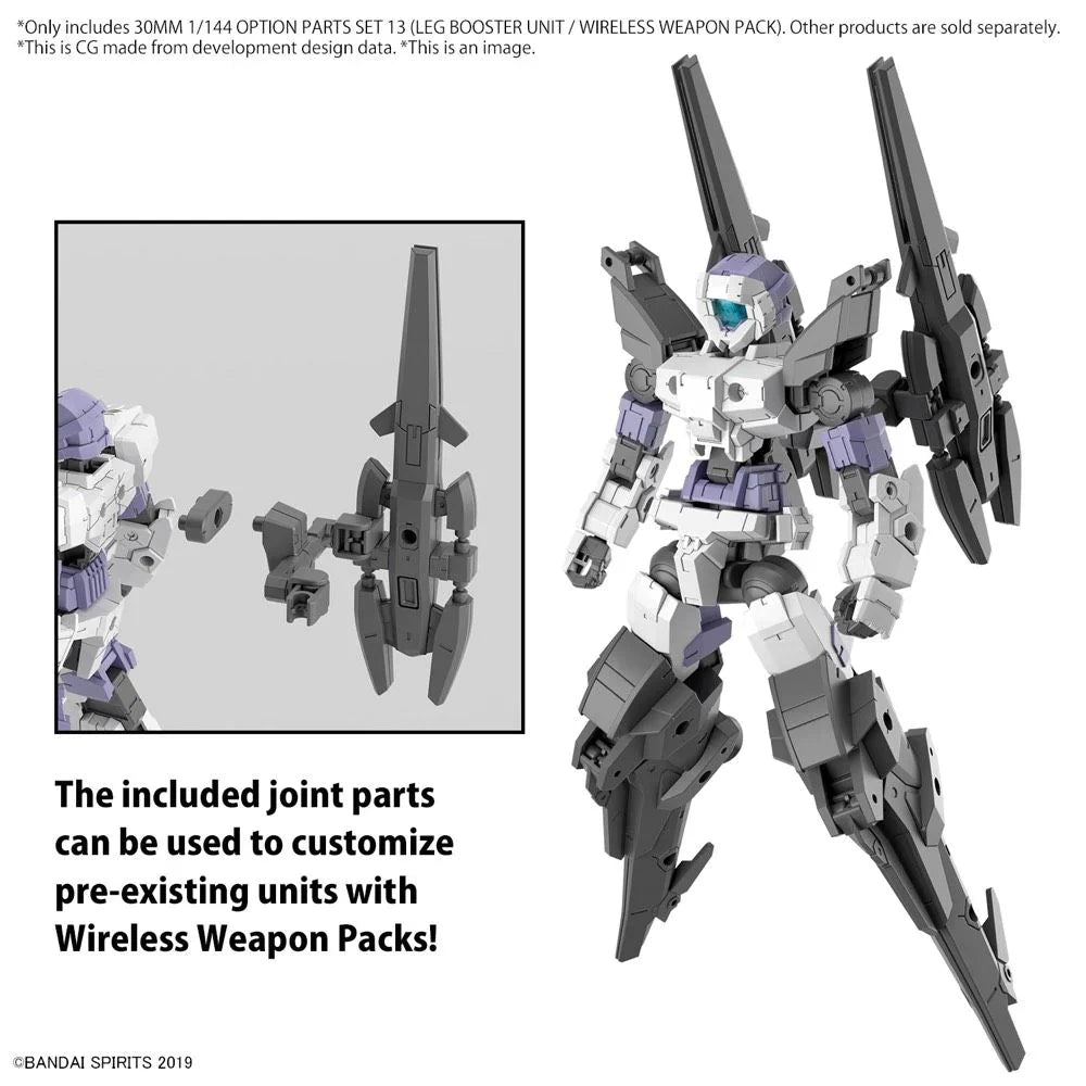1:144 30MM (Leg Booster Unit : Wireless Weapon Pack)