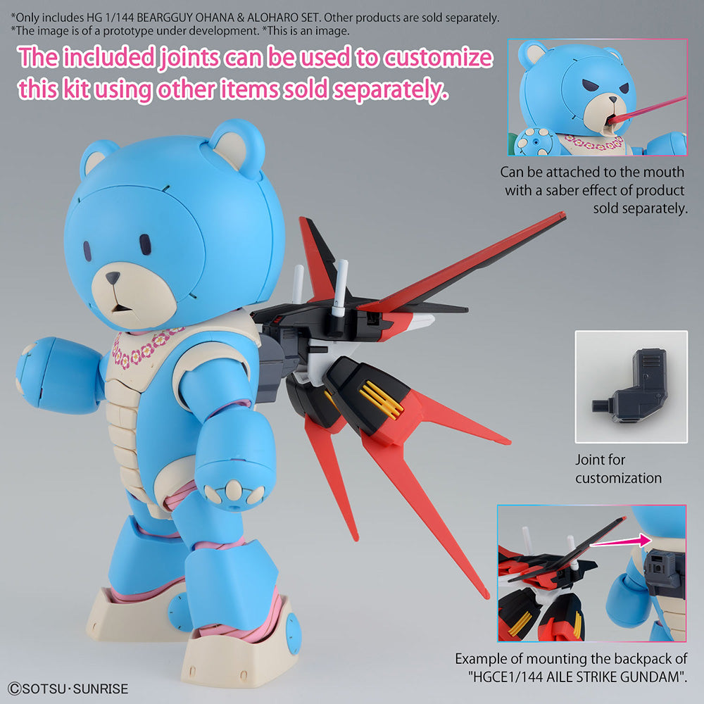 1:144 HG BeaRGguy Ohana & Aloharo Set