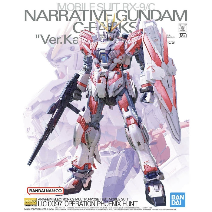 MG 1:100 Narrative Gundam C-Packs Ver.Ka