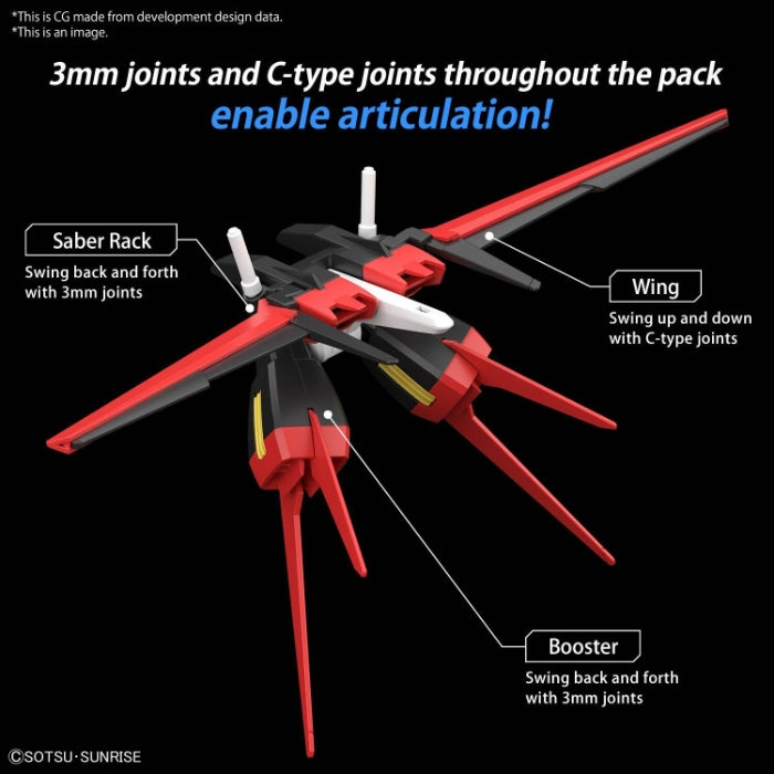 Gunpla 01 Aile Striker Option Parts Set 1/144