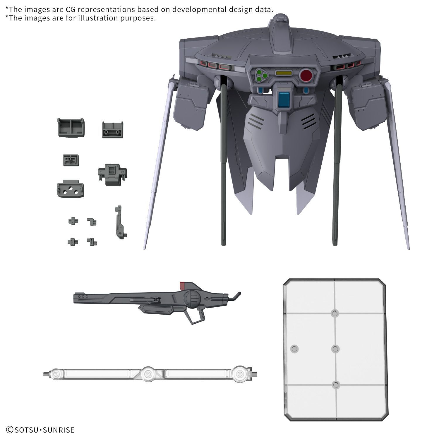 Option Parts Set Gunpla 15  (Cavalier Aifrid)