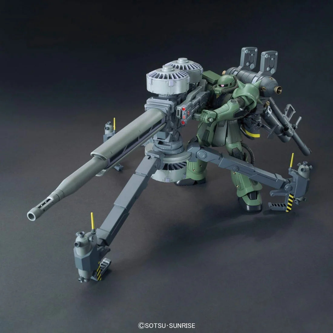 1/144 HG  Zaku II+Big Gun Set