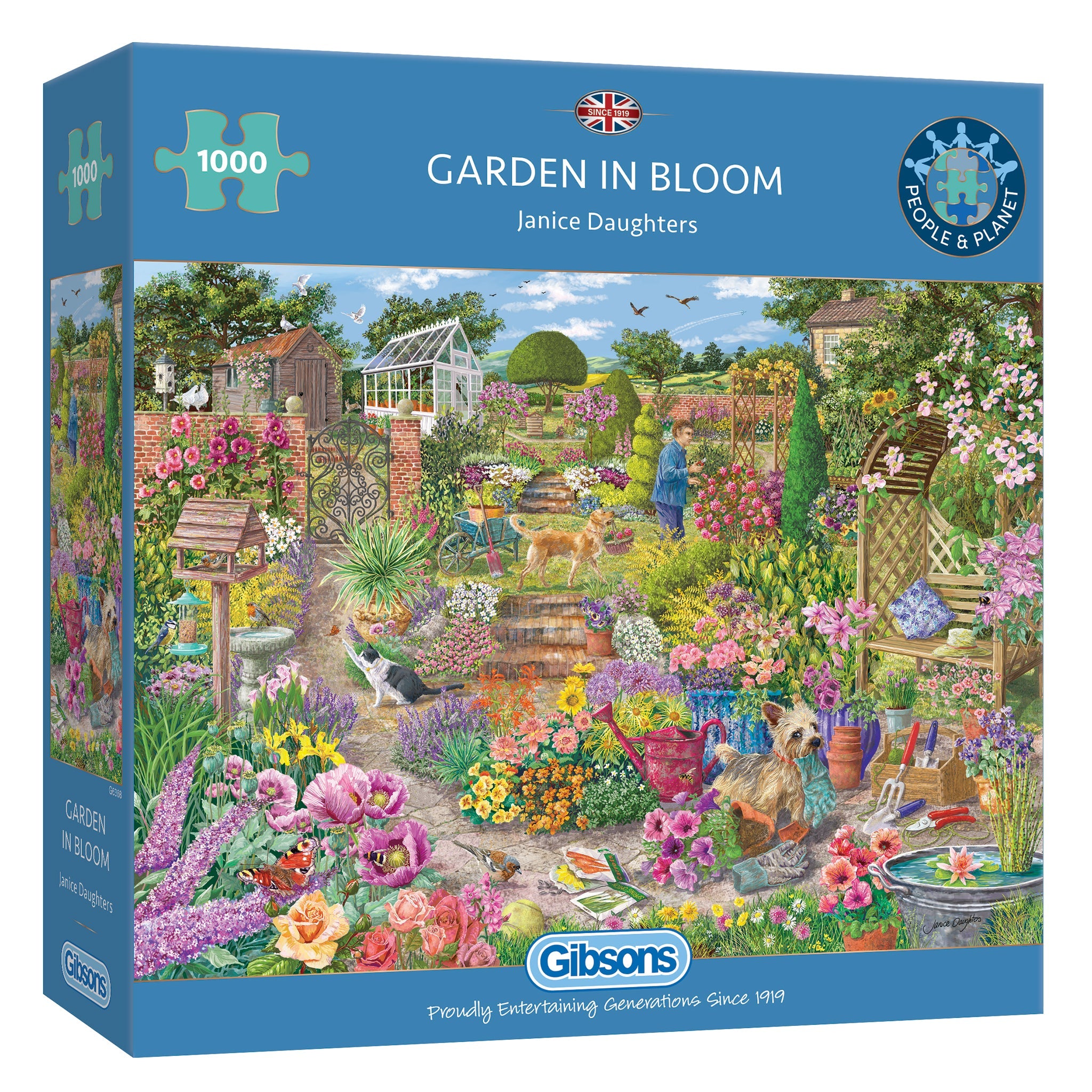 Garden in Bloom 1000pc - Gibsons