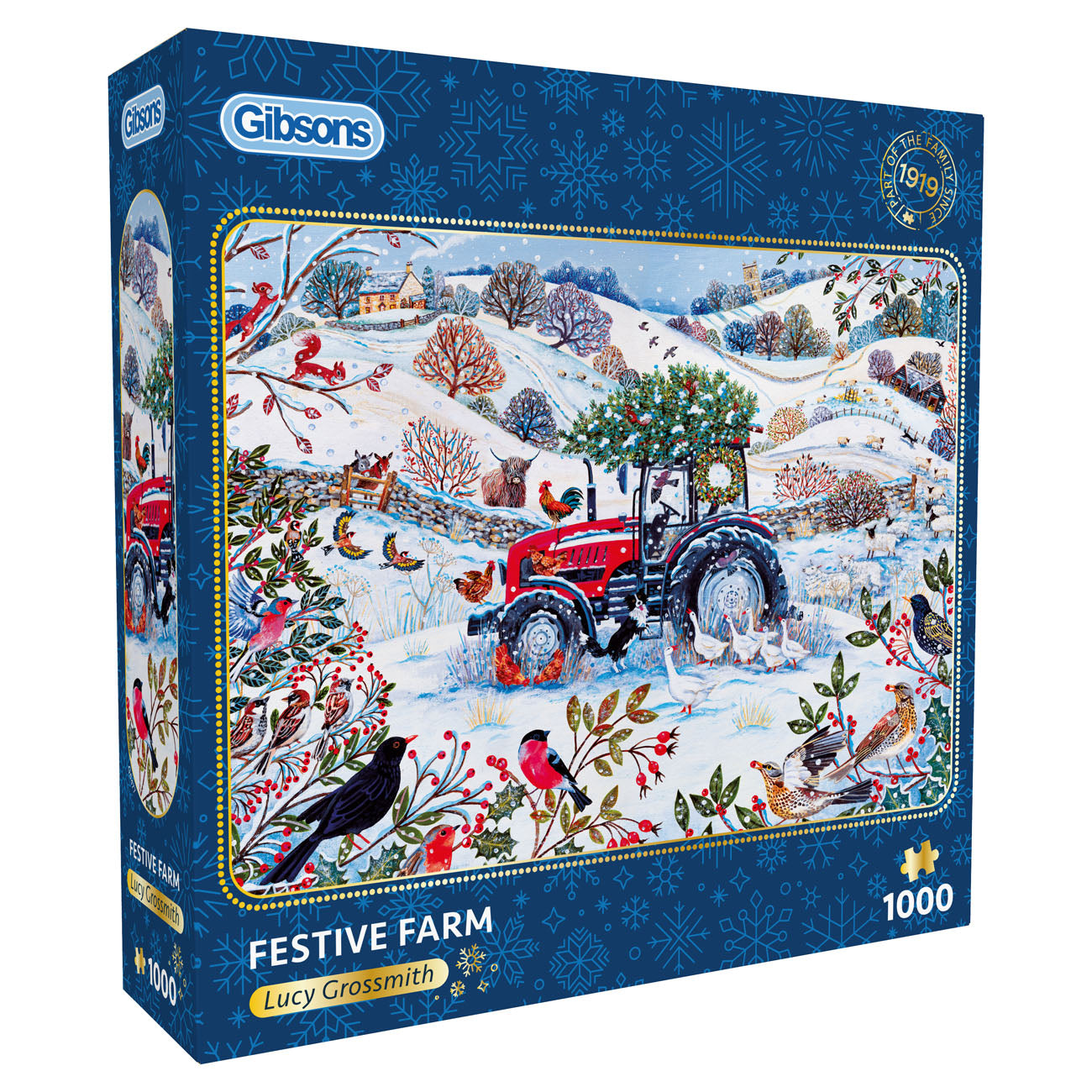 Festive Farm - Gibsons - 1000 pce