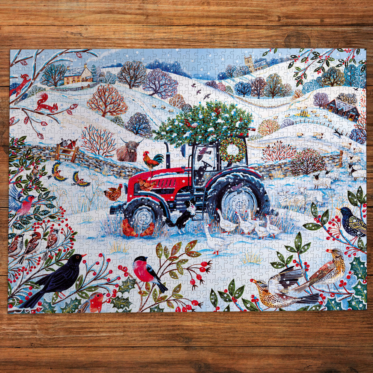 Festive Farm - Gibsons - 1000 pce