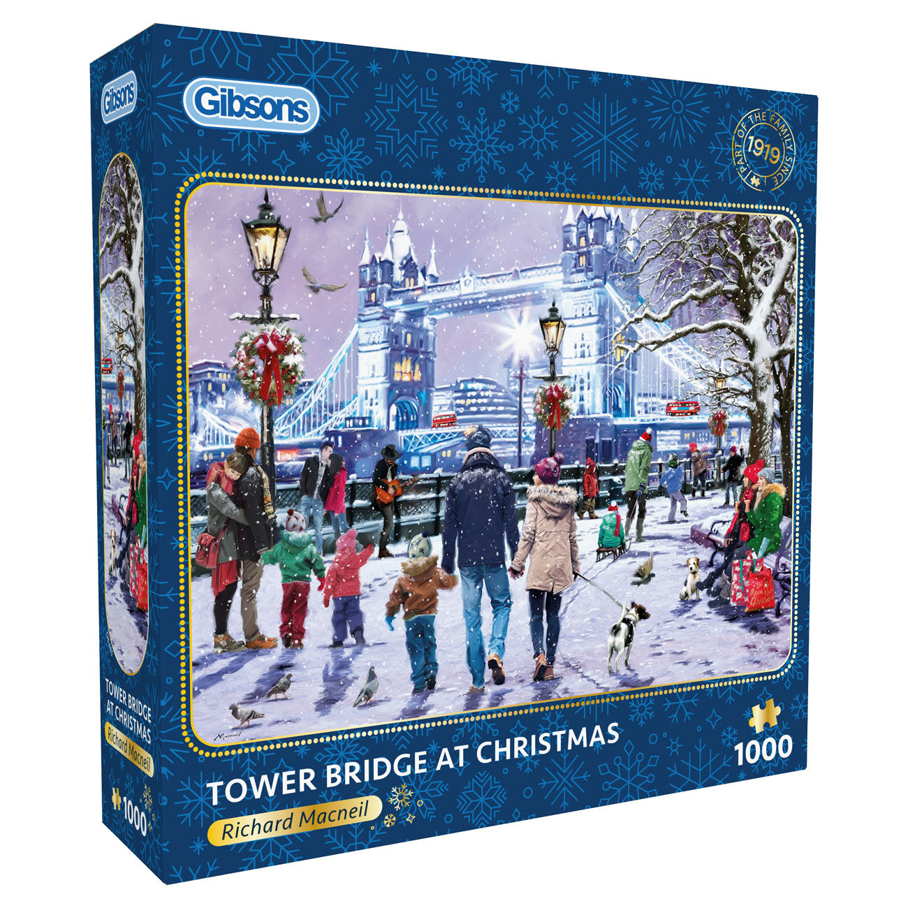 Tower Bridge at Christmas - Gibsons - 1000 pc