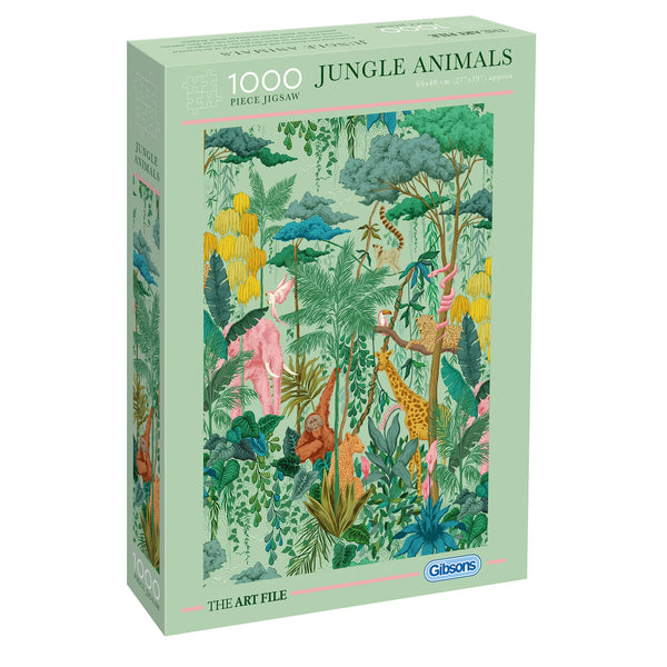 Jungle Animals 1000pc - Gibsons Art File