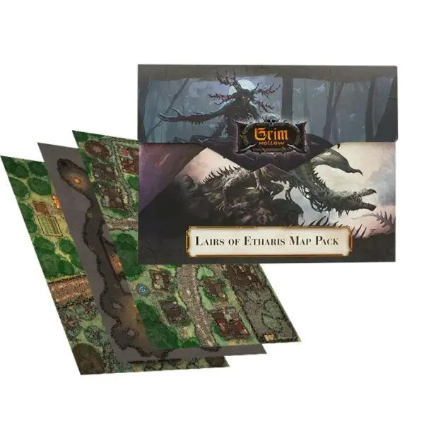 Lairs of Etharis Map Pack - Grim Hollow