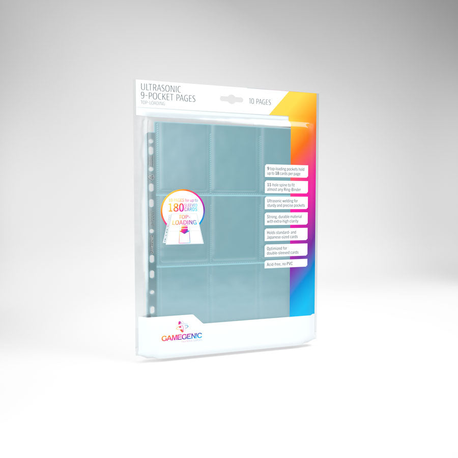 Single Ultrasonic 9 Pocket Pages Toploading - Gamegenic