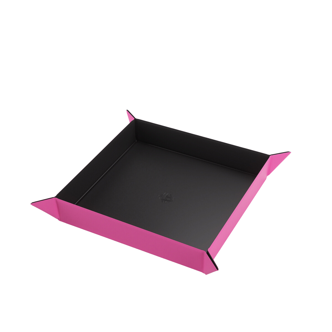 Black/Pink - Square Gamegenic Magnetic Dice Tray