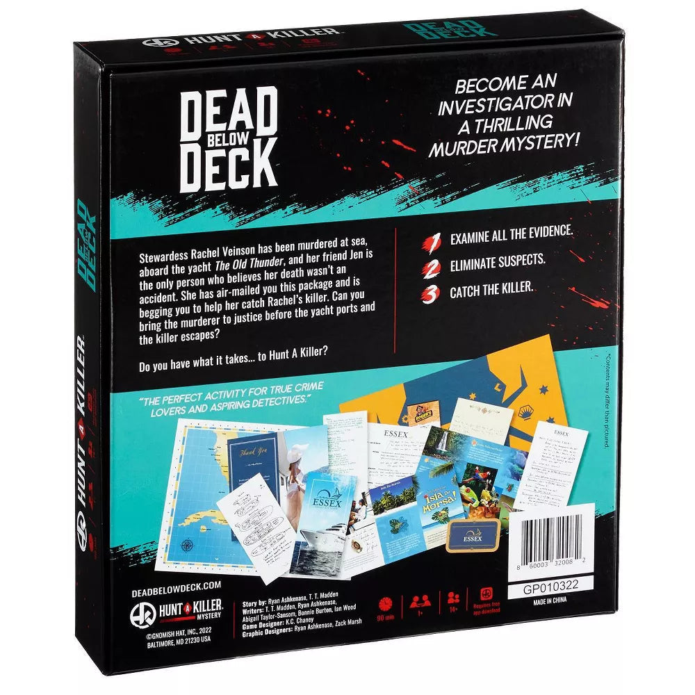 Dead Below Deck- Hunt A Killer