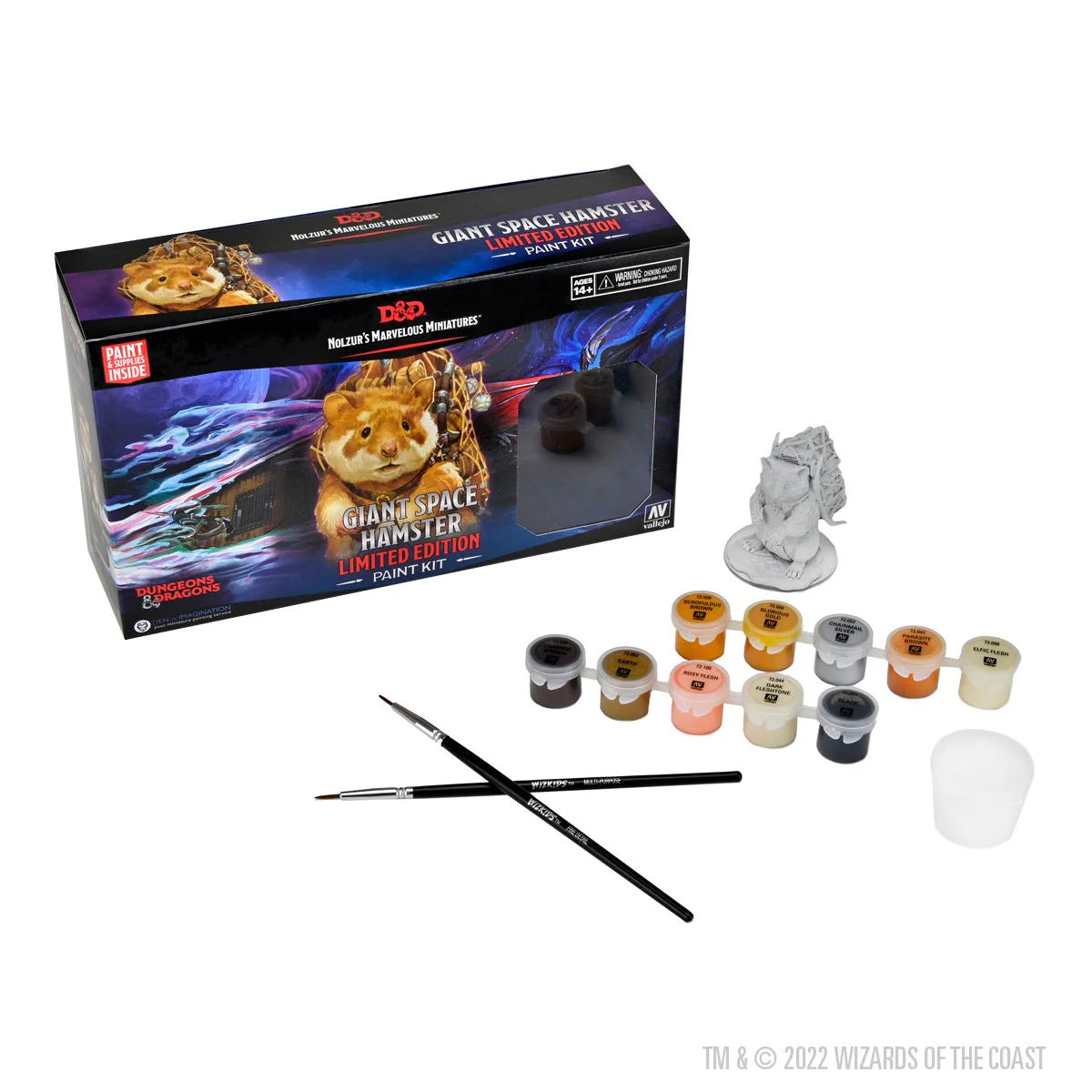 Giant Space Hamster Paint Night Kit