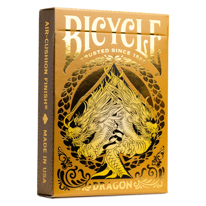 Gold Dragon - Bicycle Playing Cards