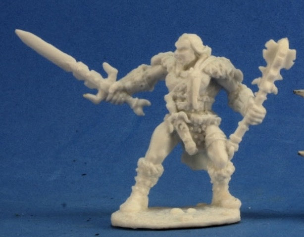 Grundor Hoardtaker, Barbarian - Reaper Bones
