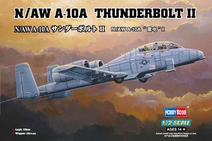 1/72 N/AW A-10A THUNDERBOLT II HobbyBoss