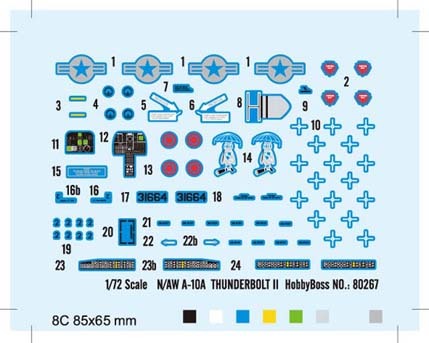 1/72 N/AW A-10A THUNDERBOLT II HobbyBoss