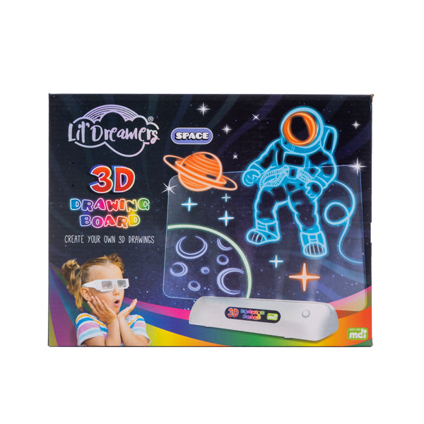 Space - 3D Illuminate Drawing Board