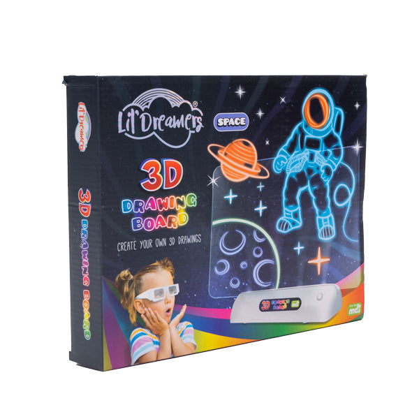 Space - 3D Illuminate Drawing Board
